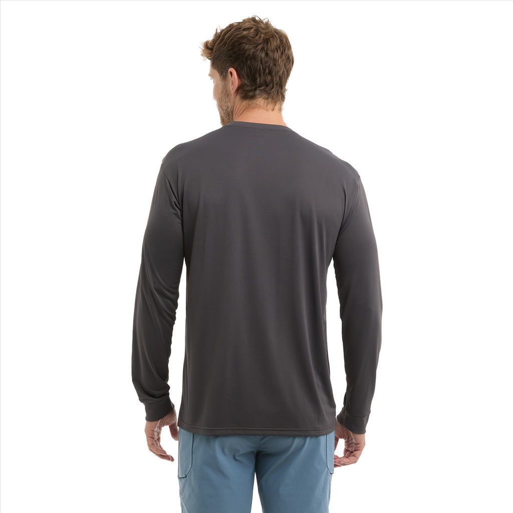 Pelagic Aquatek Solid Fishing Shirt - Graphite