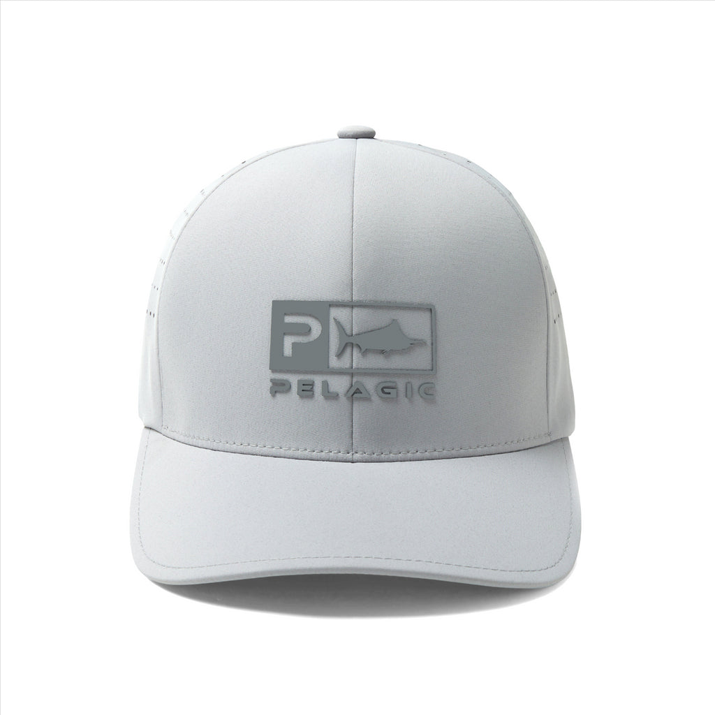 Pelagic Delta Flexfit Icon Cap - Light Grey