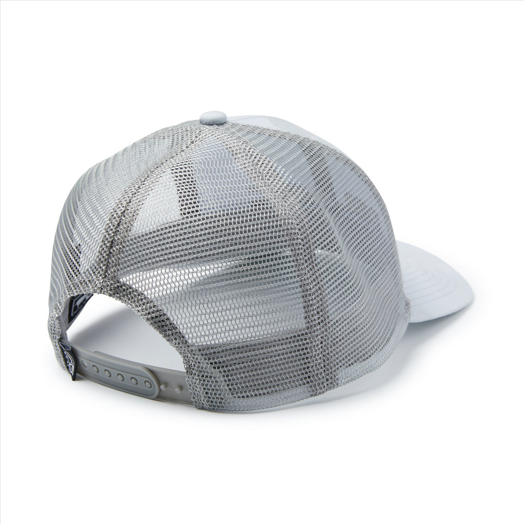 Pelagic Flybridge Brushed Camo Performance Trucker - Light Grey