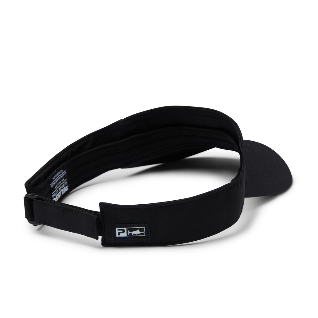 Pelagic South Point Icon Performance Visor - Deluxe Black