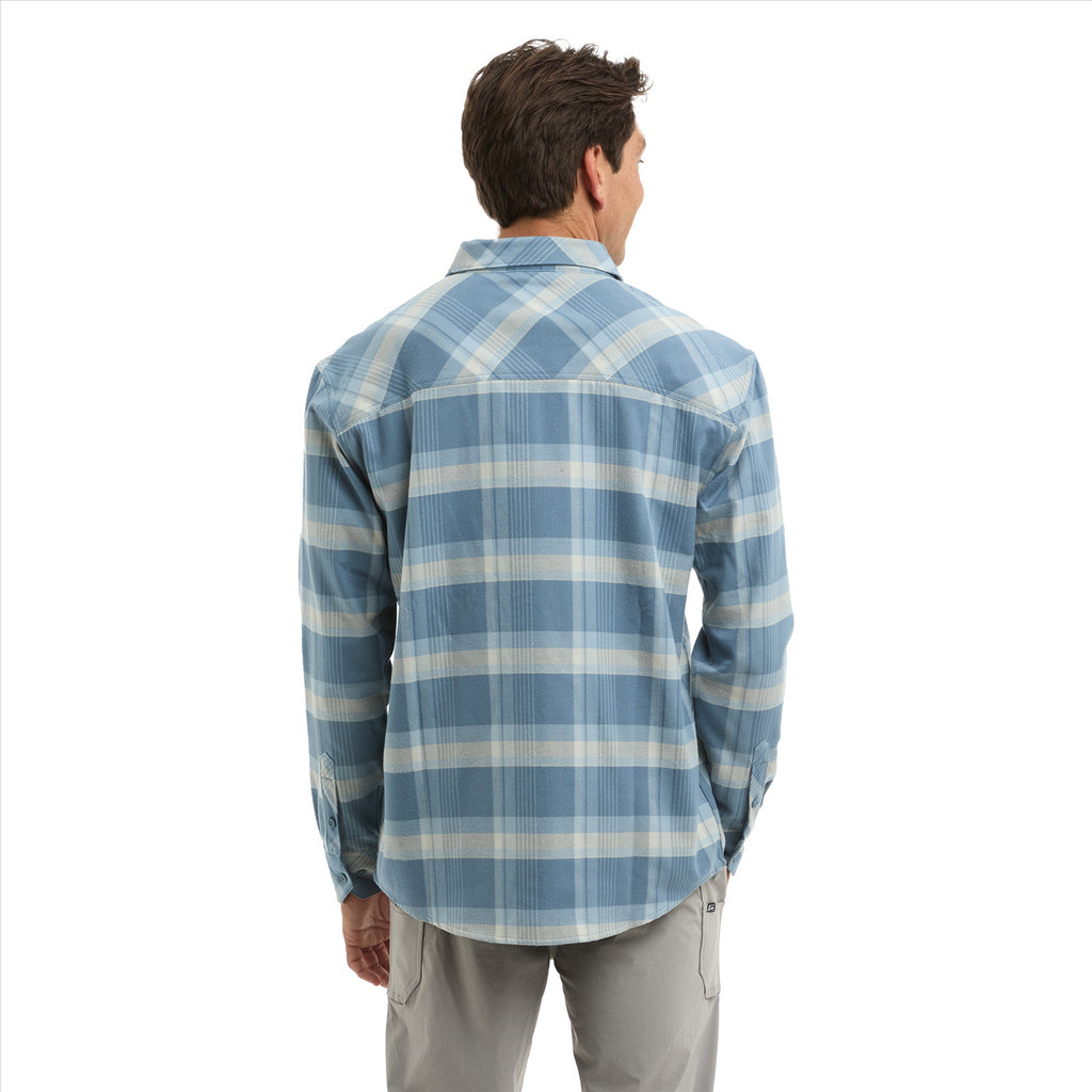 Pelagic Faroe Lightweight Flannel - Petrol