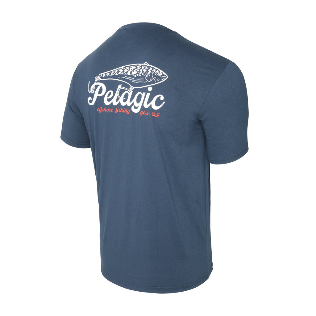 Pelagic Freespool Get Hooked Performance shirt - Dark Navy