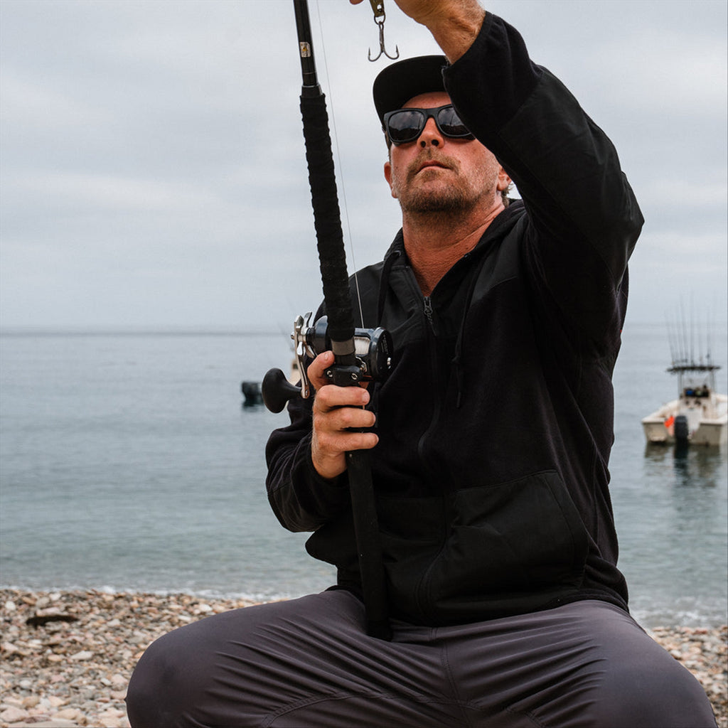 Pelagic Greylight Polar Fleece - Black