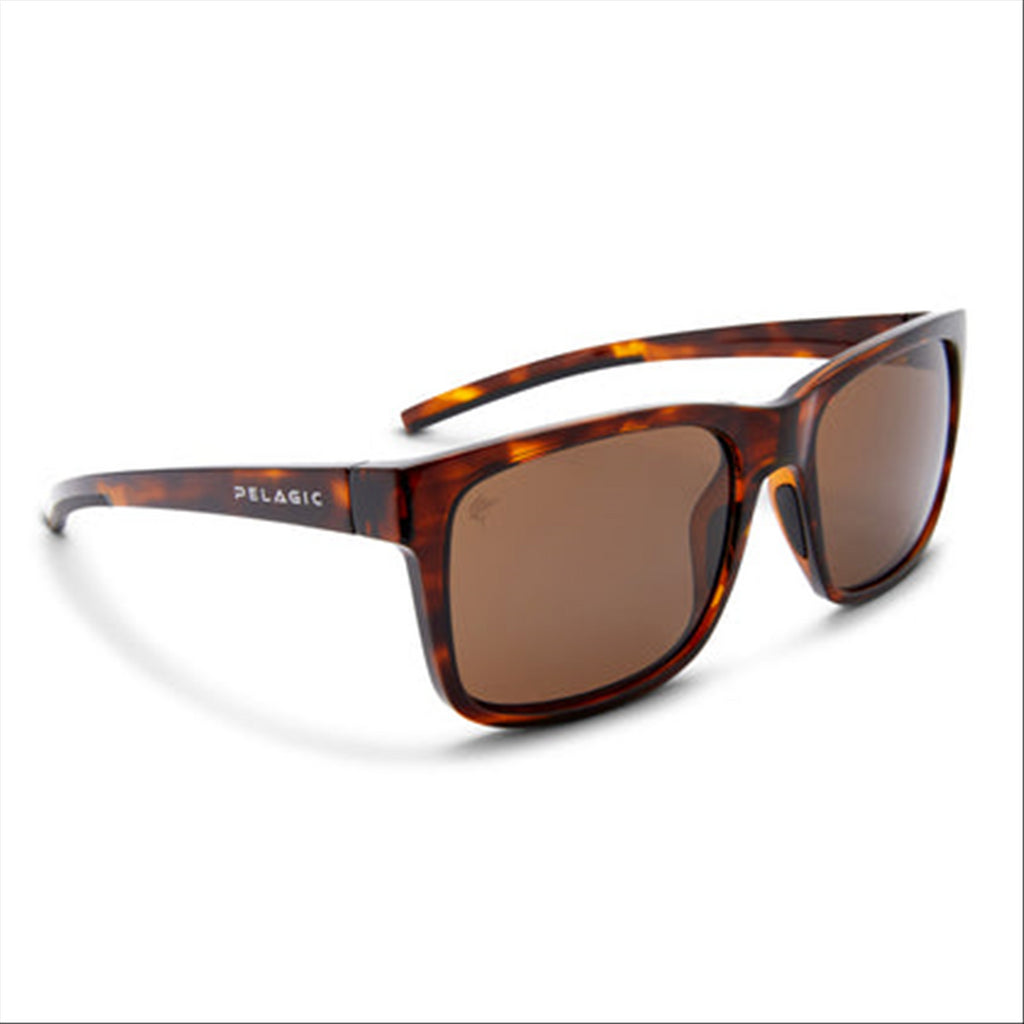 Pelagic Latitude - Polarised Mineral Glass - Tortoise/Brown Mirror