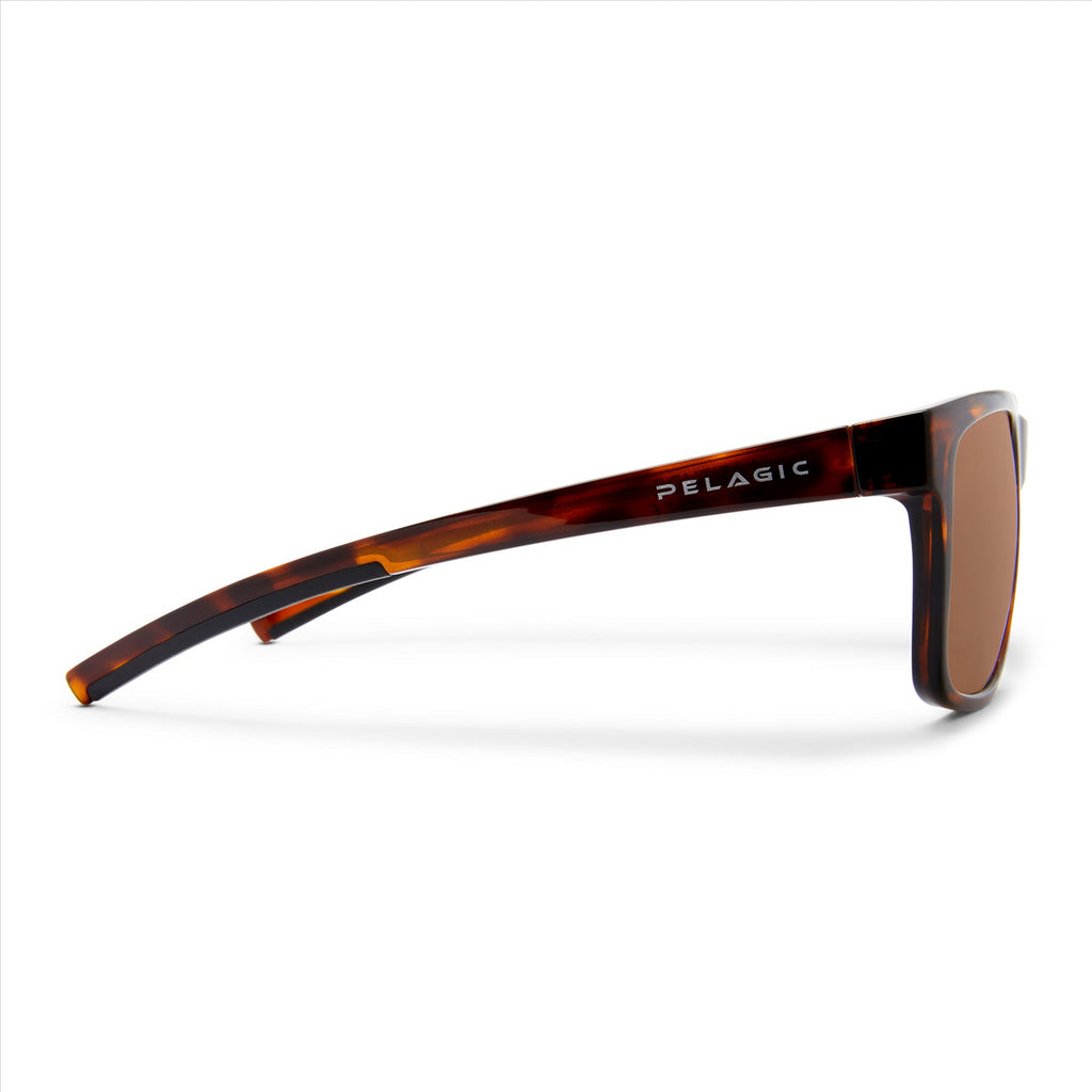 Pelagic Latitude - Polarised Mineral Glass - Tortoise/Brown Mirror