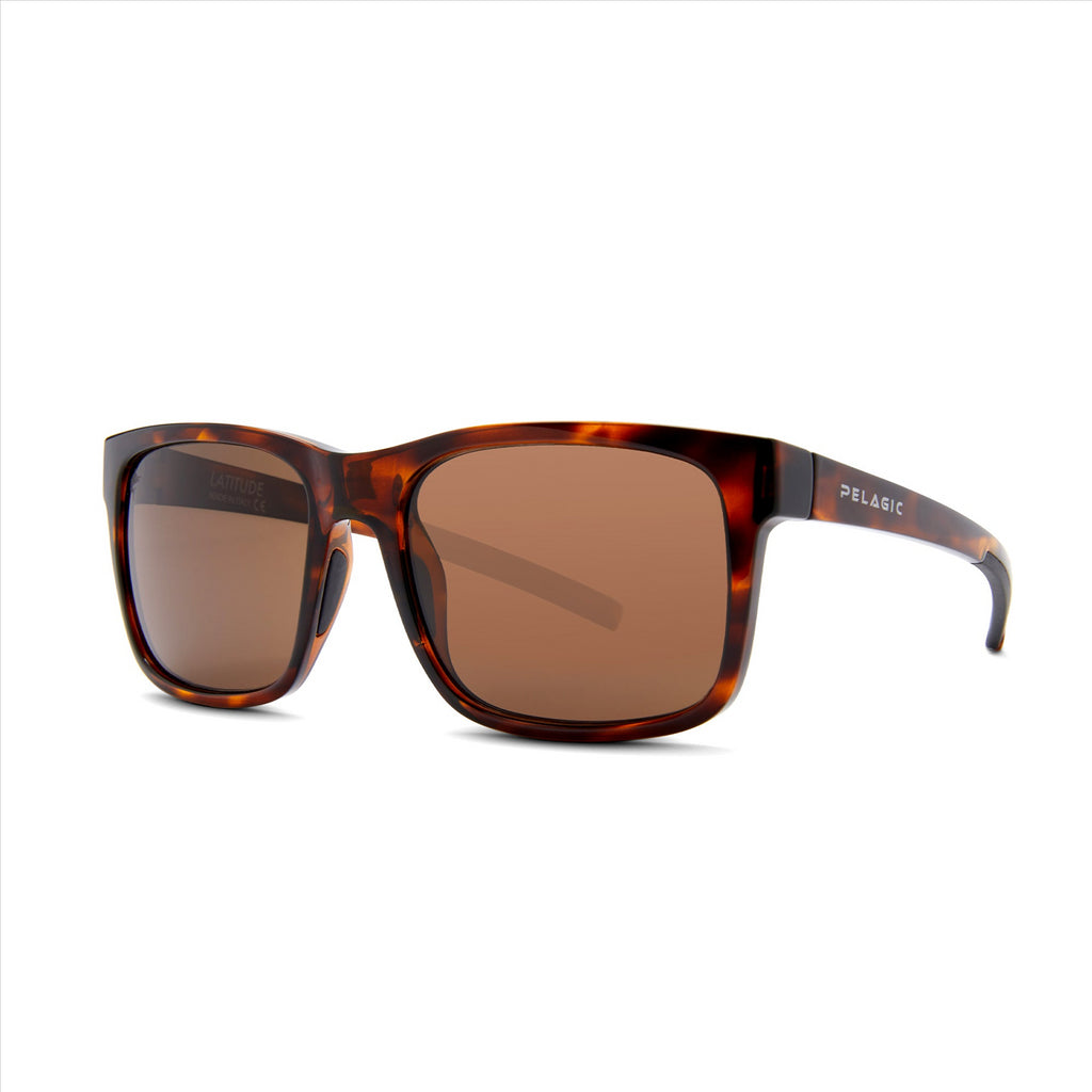 Pelagic Latitude - Polarised Mineral Glass - Tortoise/Brown Mirror