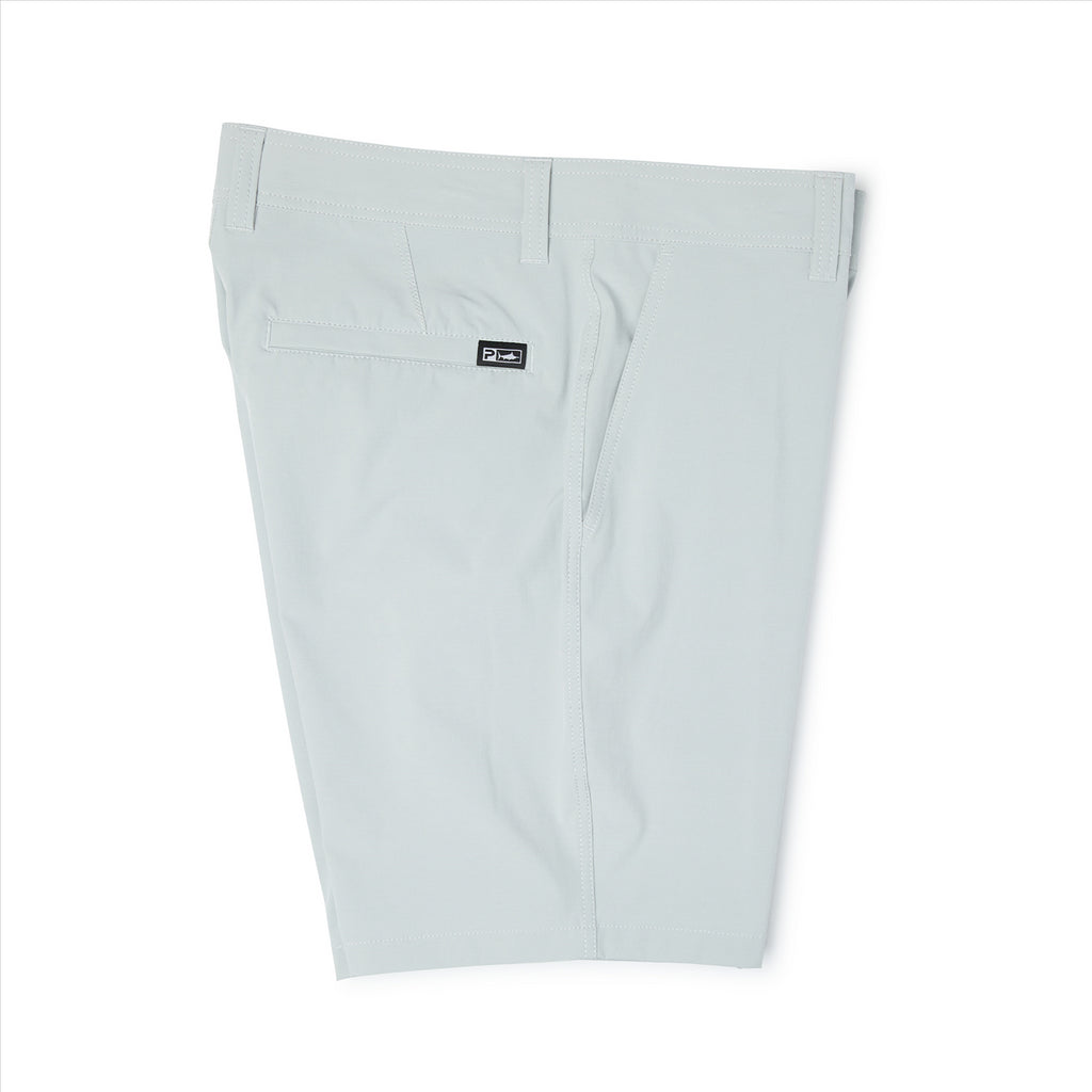 Pelagic Mako 19" Deep Sea Hybrid Shorts - Light Grey