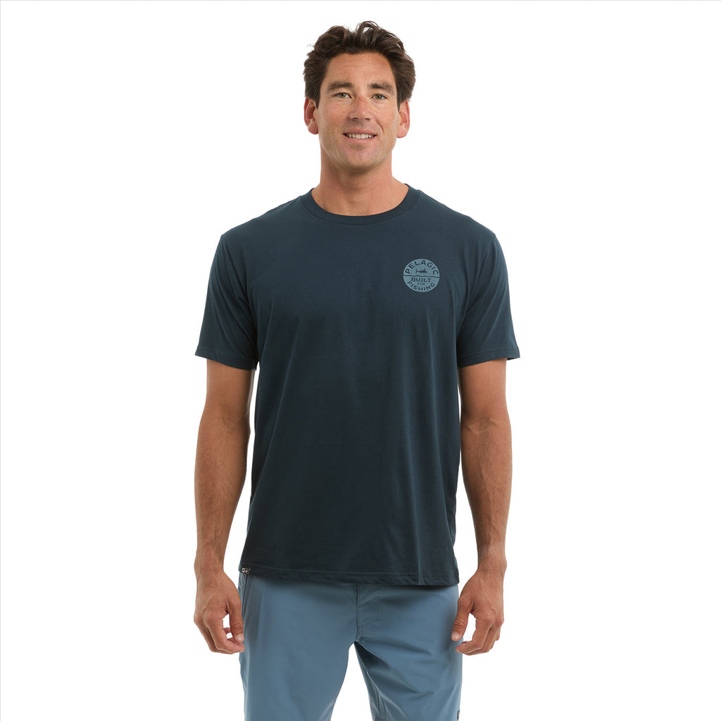 Pelagic Built T-Shirt - Dark Navy