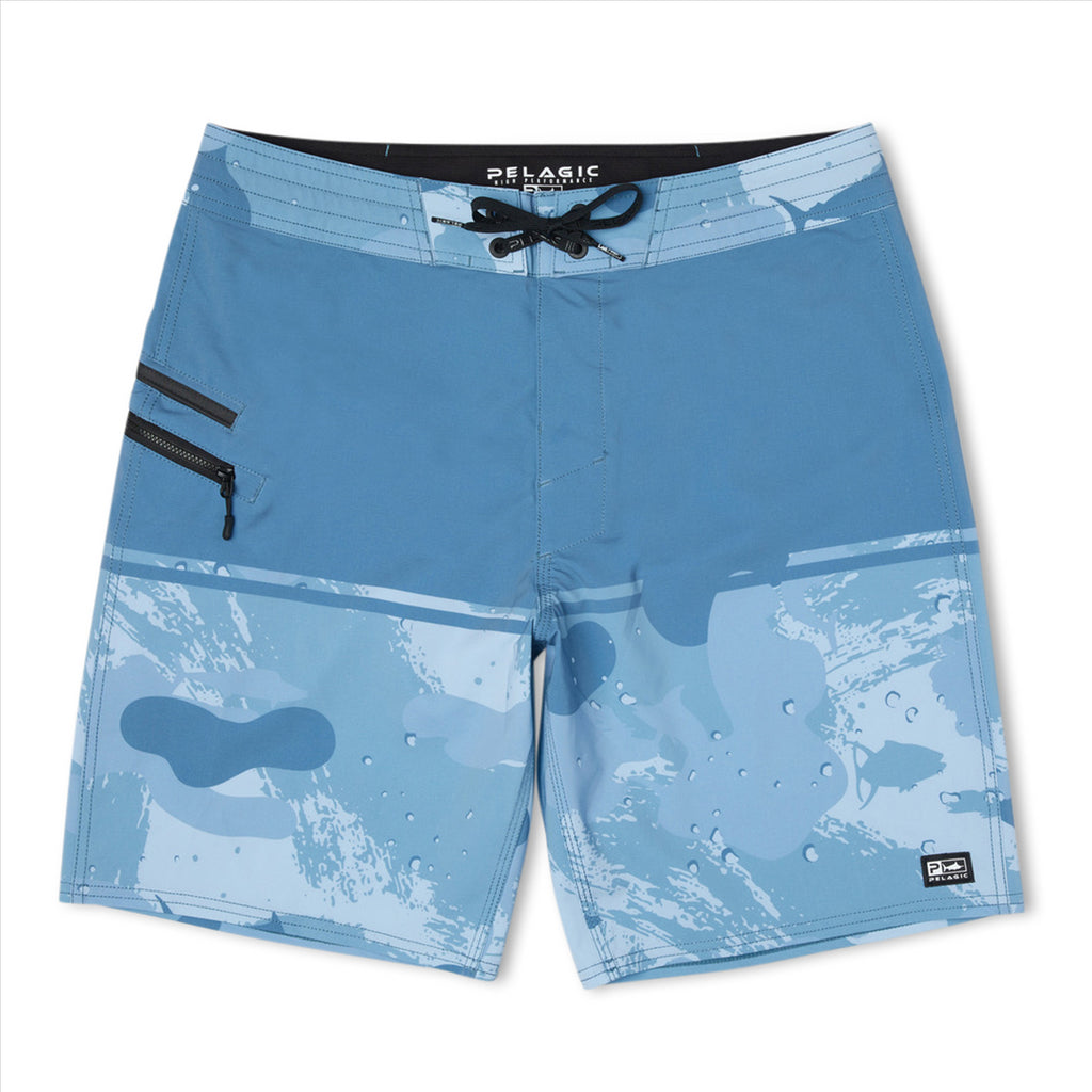 Pelagic Strike 19" Boardshorts - Brush Camo Slate