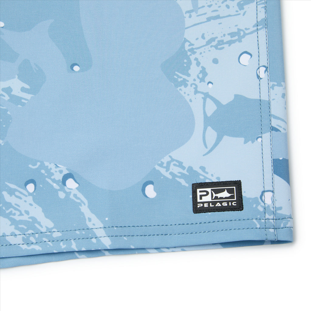 Pelagic Strike 19" Boardshorts - Brush Camo Slate