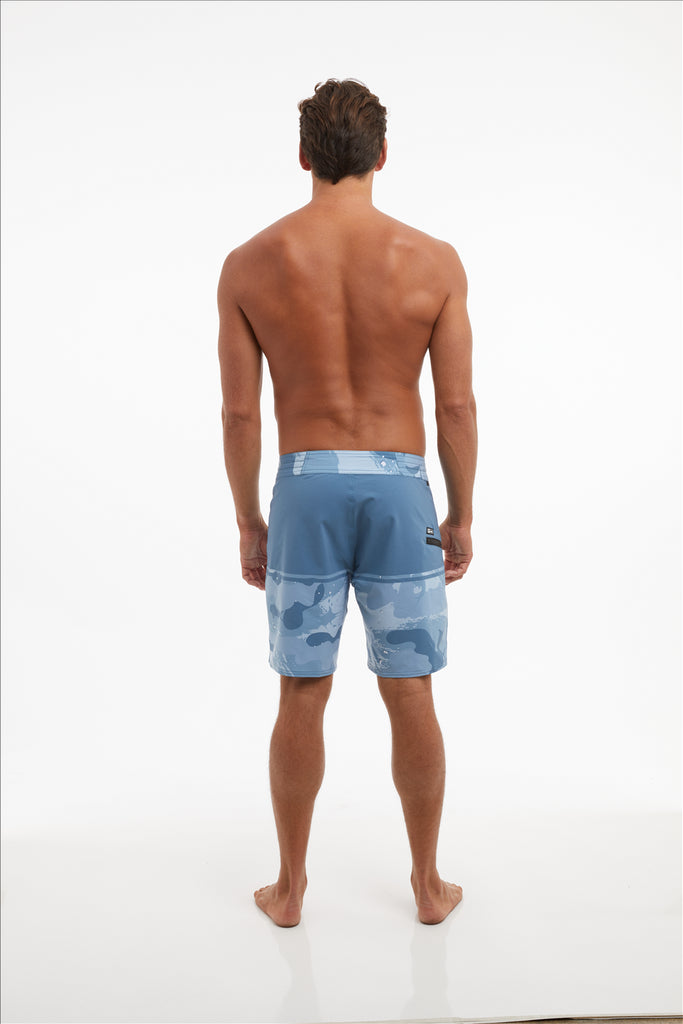 Pelagic Strike 19" Boardshorts - Brush Camo Slate