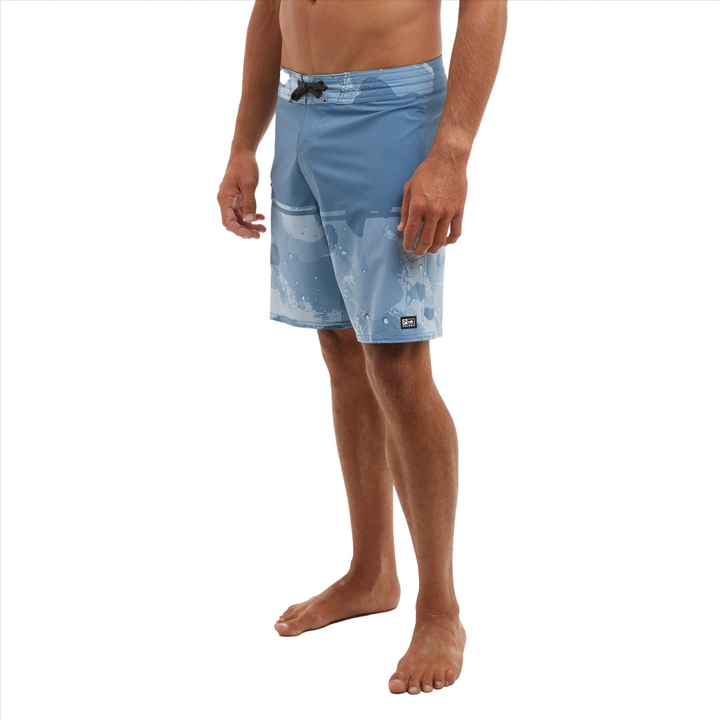 Pelagic Strike 19" Boardshorts - Brush Camo Slate