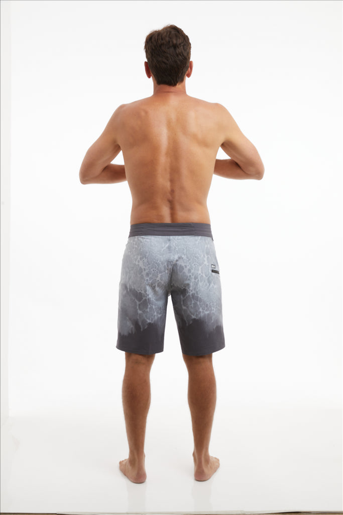 Pelagic Strike 19" Boardshorts - Prop Wash Graphite
