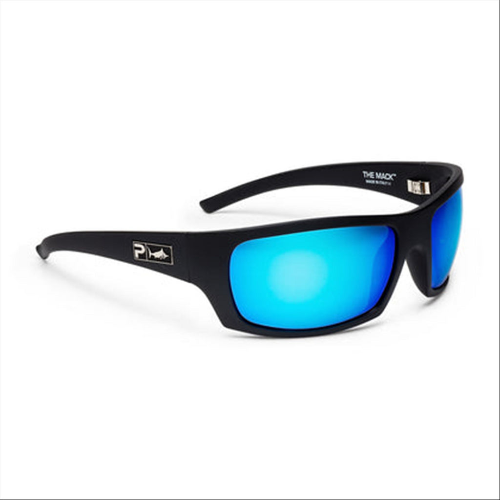 Pelagic The Mack - Polarised Poly Lens - Matte Black/Grey