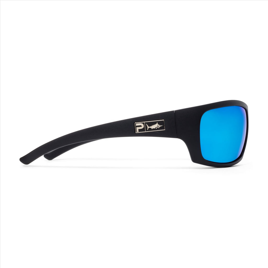 Pelagic The Mack - Polarised Poly Lens - Matte Black/Grey