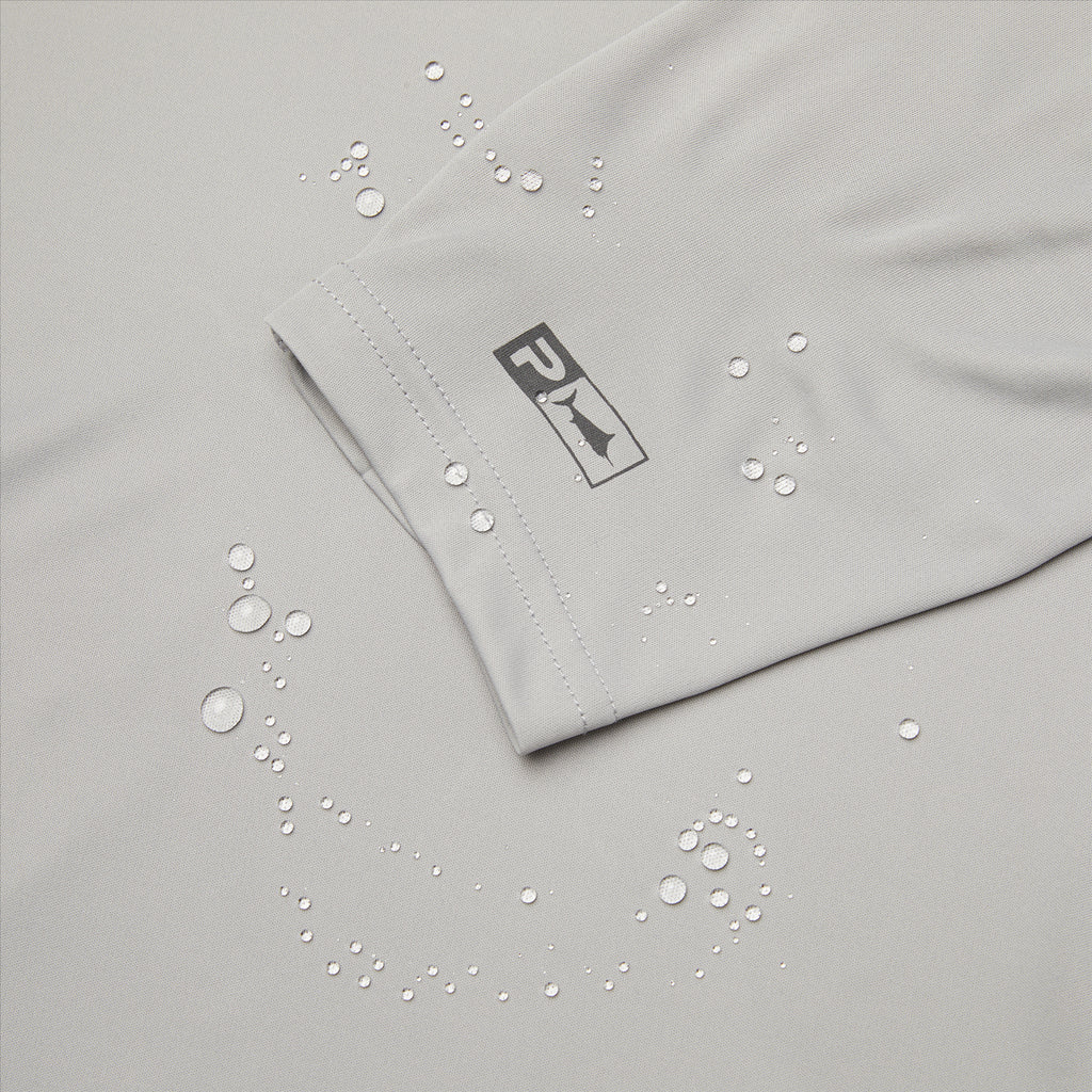 Pelagic Vaportek Built Fishing Shirt - Grey