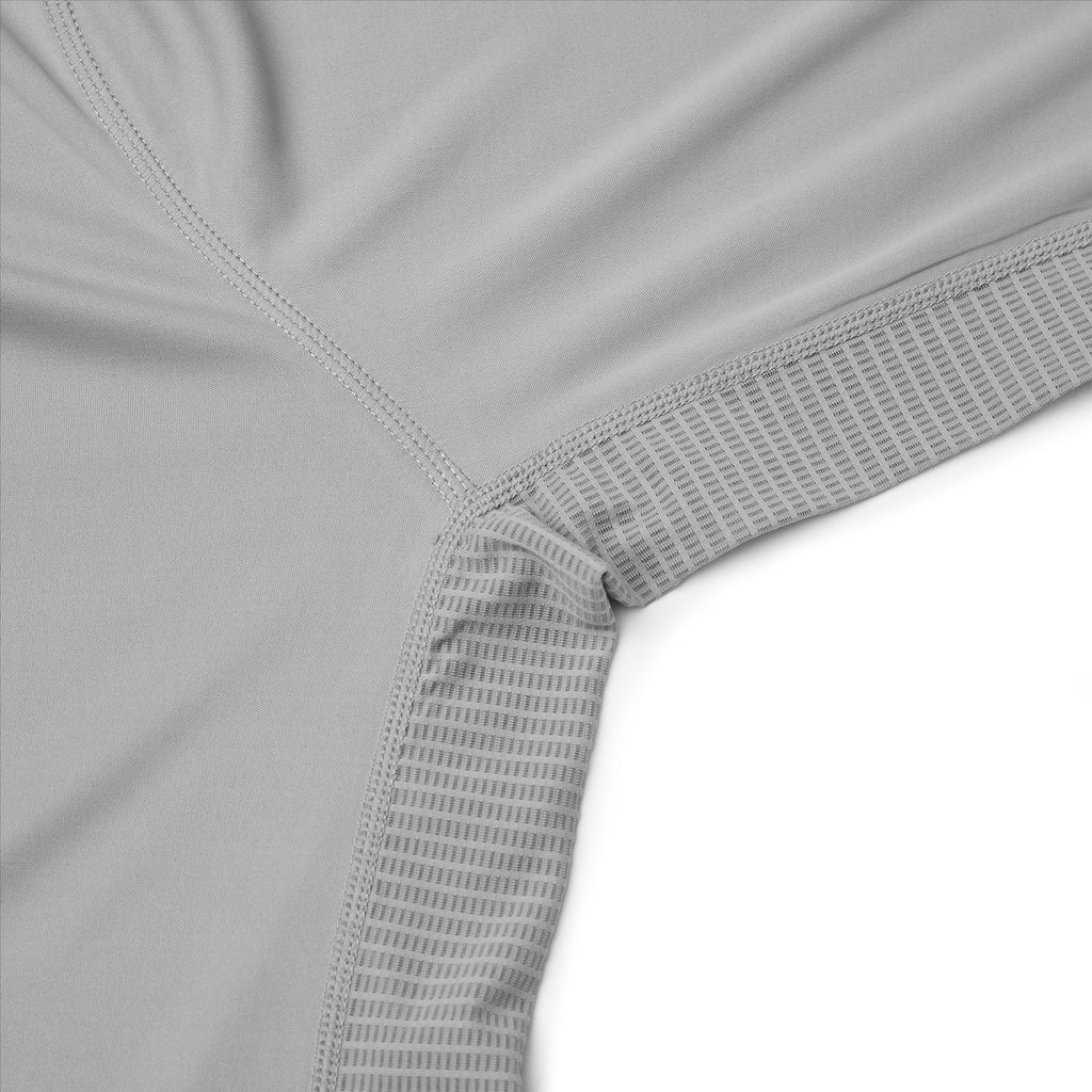 Pelagic Vaportek Solid Fishing Shirt - Grey