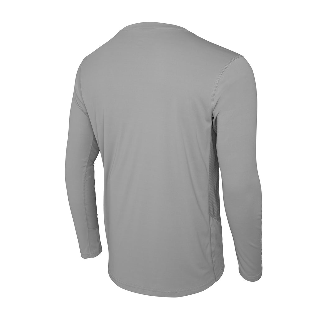 Pelagic Vaportek Solid Fishing Shirt - Grey